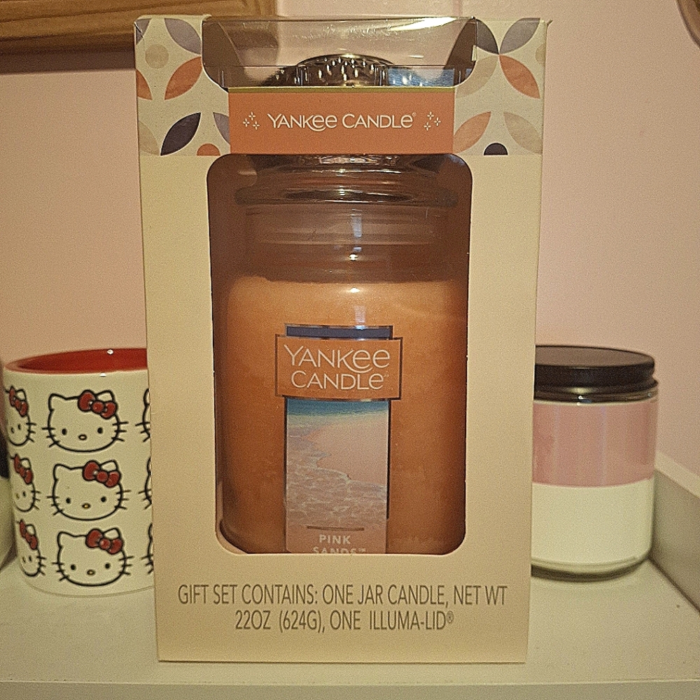 Yankee Candle Pink Sands Jar Candle Gift Set
